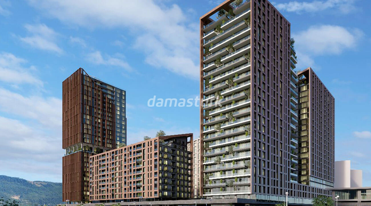 Appartements à vendre à Bursa - Nilufer - DB044 || damasturk Immobilier 06