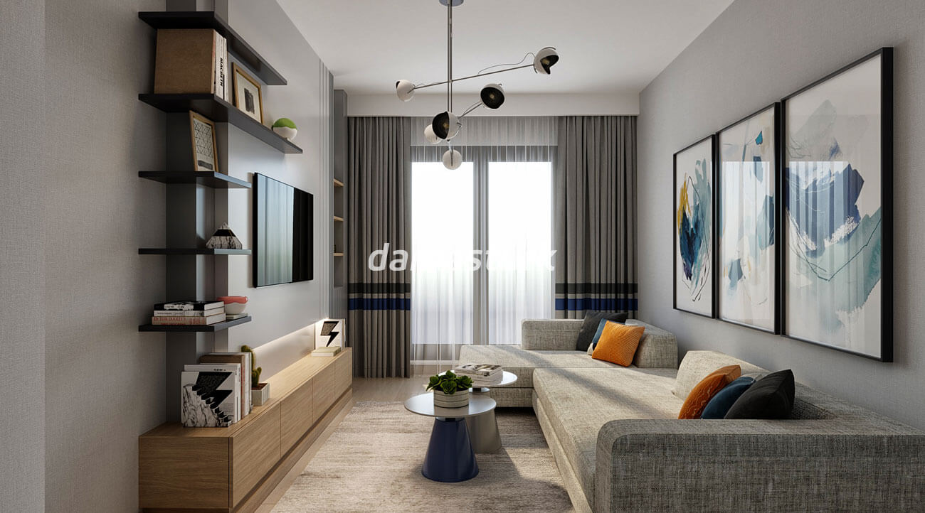 Appartements à vendre à Ispartakule - Istanbul DS415 | damasturk Immobilier 06
