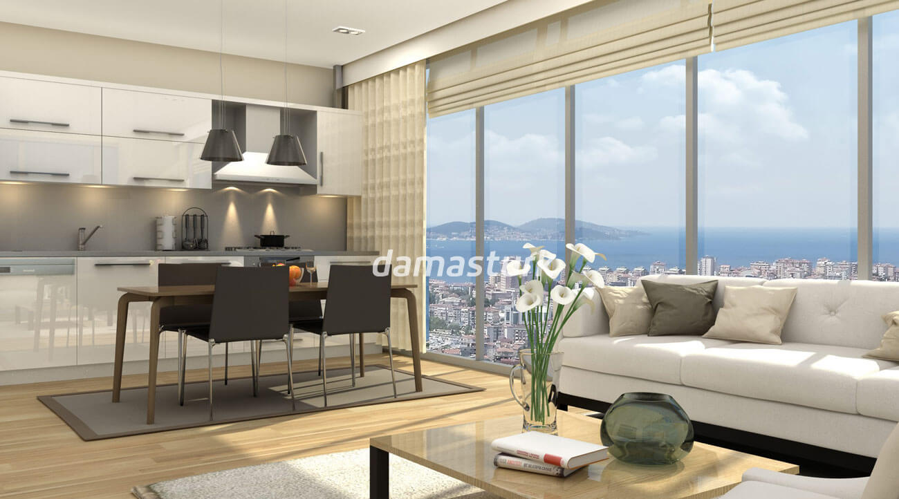 Appartements à vendre à Pendik - Istanbul DS623 | damastعrk Immobilier 06
