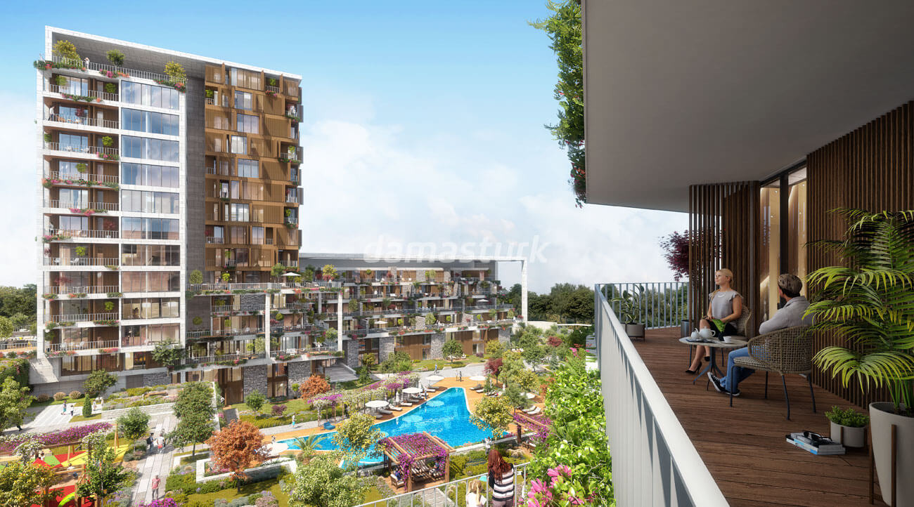 Apartments for sale in Turkey - Istanbul - the complex DS383  || damasturk Real Estate  06