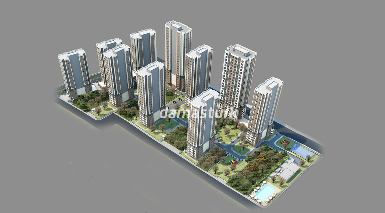 Apartments for sale in Kartal - Istanbul DS425 | DAMAS TÜRK Real Estate 06