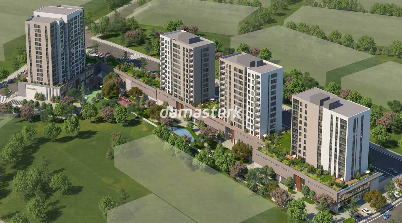 Appartements de luxe à vendre à Topkapı - Istanbul DS738 | damasturk Immobilier 06