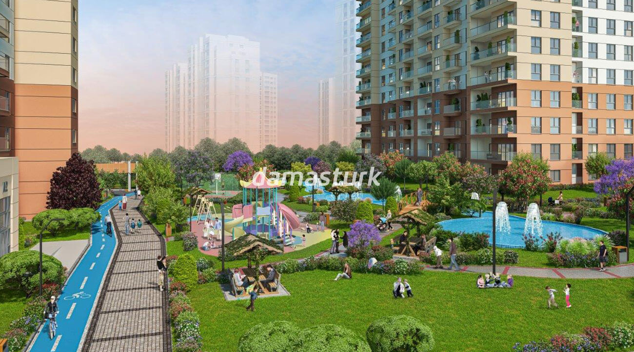 Appartements à vendre à Ispartakule - Istanbul DS414 | damasturk Immobilier 06