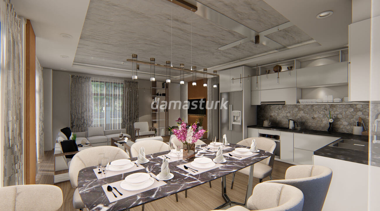 Villas  for sale in Antalya Turkey - complex DN051 || damasturk Real Estate Company 06