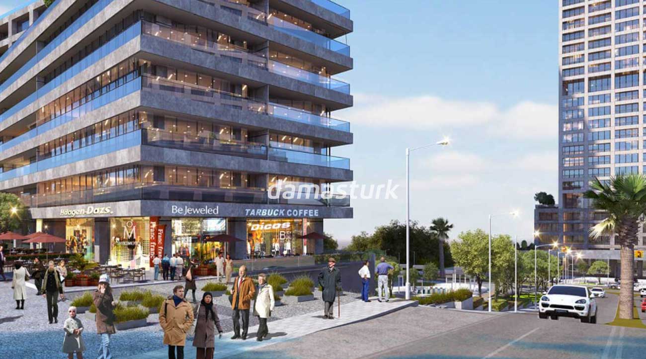Luxury apartments for sale in Ataşehir - Istanbul DS718 | damasturk Real Estate 06