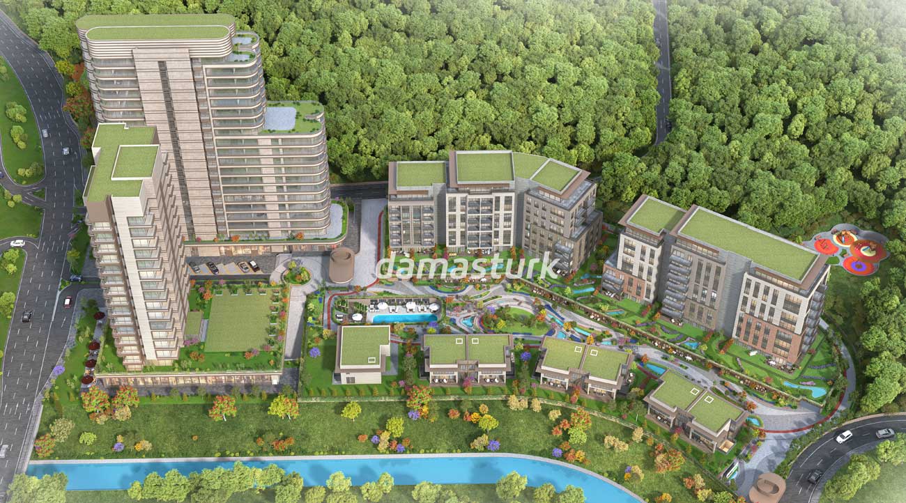 Luxury apartments for sale in Sarıyer - Istanbul DS685 | damasturk Real Estate 06