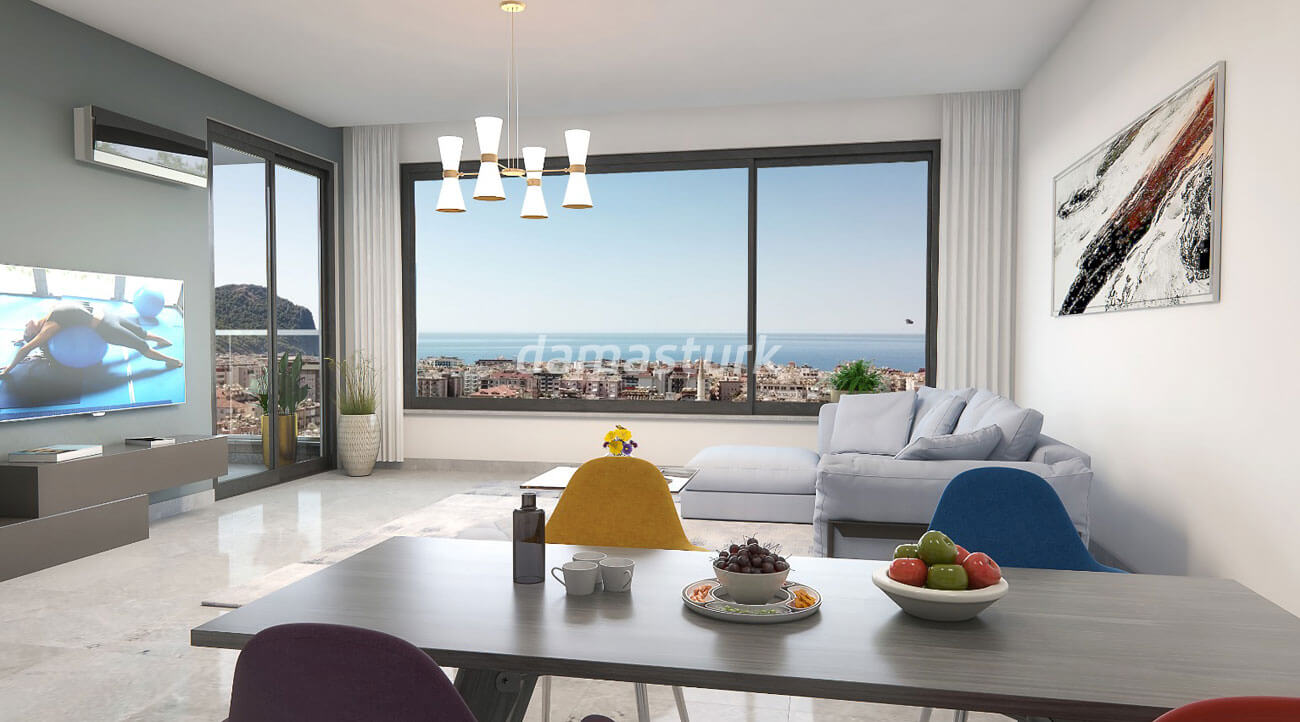 Apartments for sale in Antalya - Turkey - Complex DN077 || damasturk Real Estate Company 07
