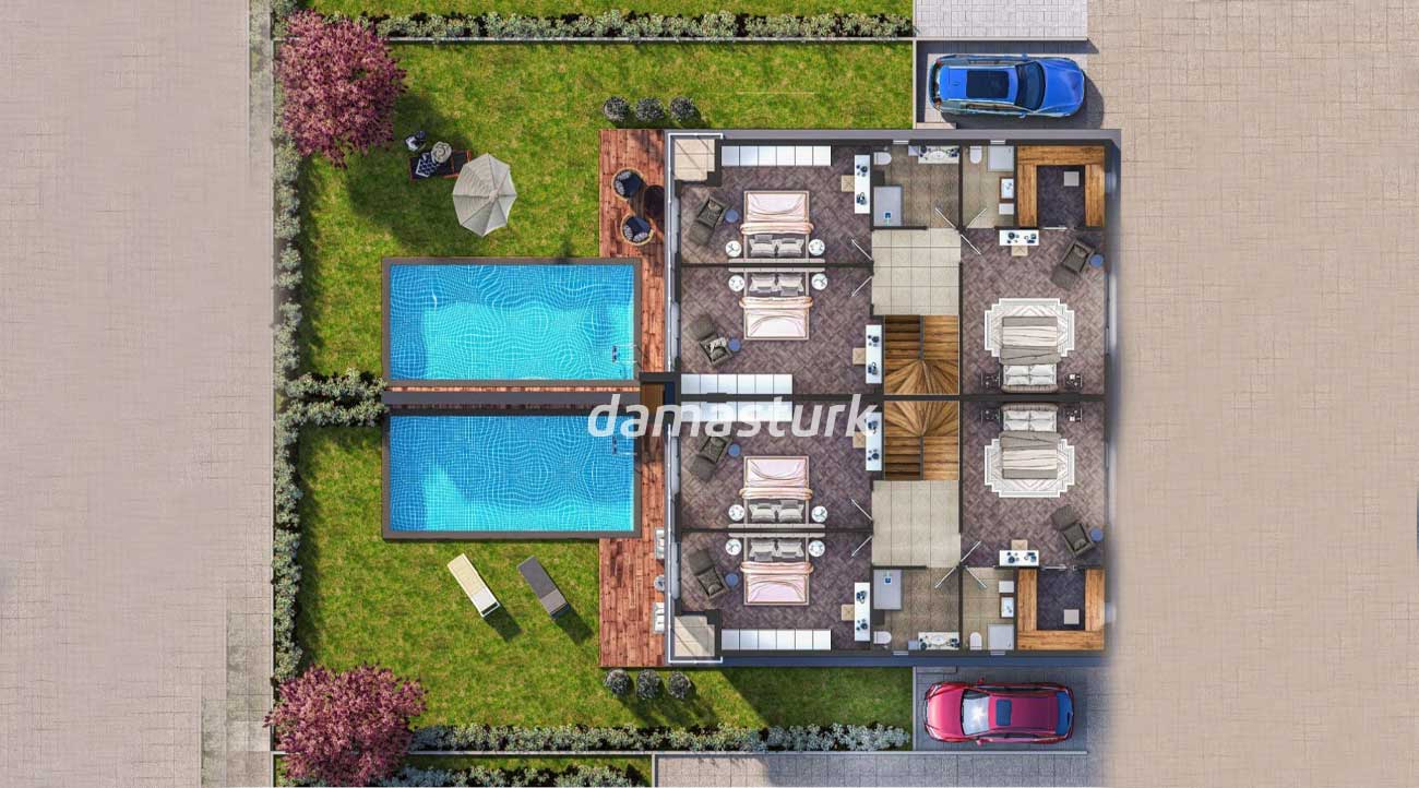 Luxury villas for sale in Beylikdüzü - Istanbul DS683 | damasturk Real Estate 07