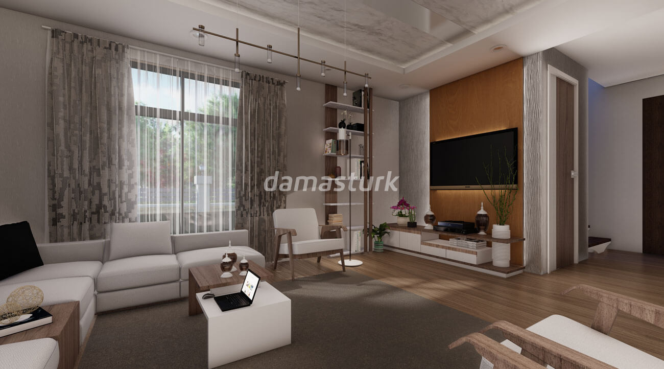 Villas  for sale in Antalya Turkey - complex DN051 || damasturk Real Estate Company 07