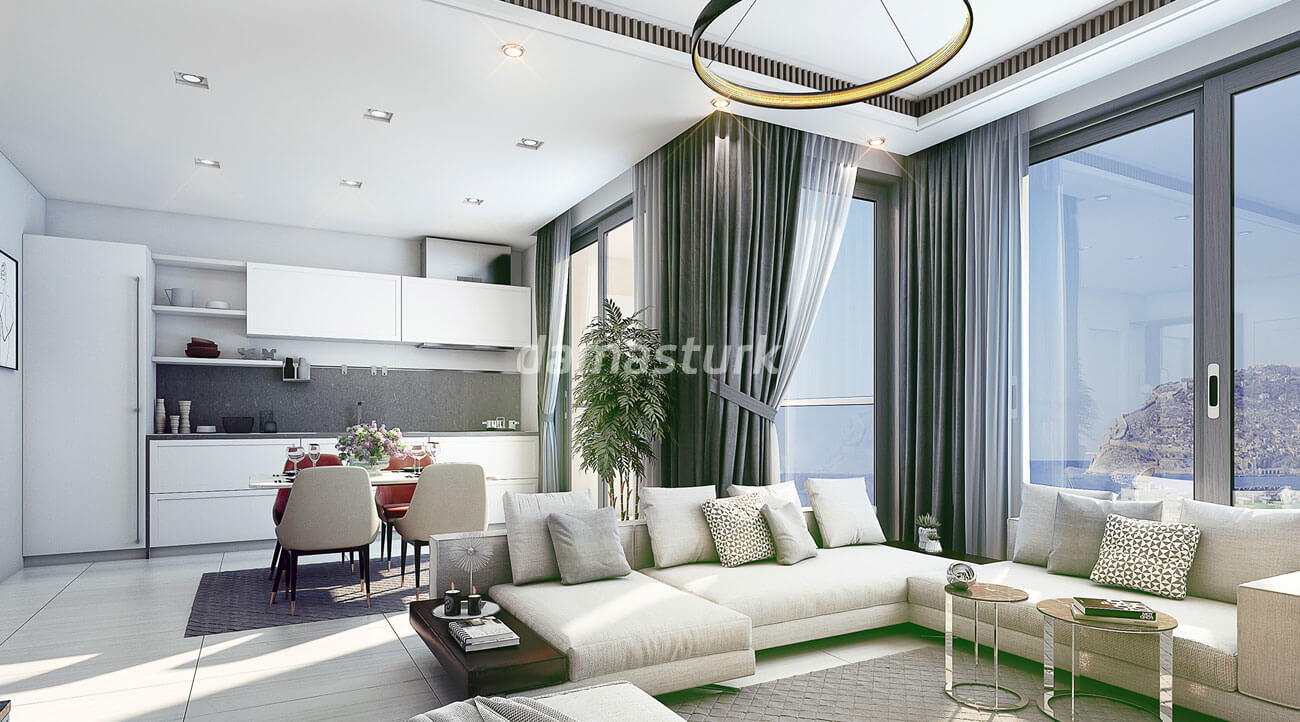  Apartments for sale in Antalya - Turkey - Complex DN072 || damasturk Real Estate Company 08