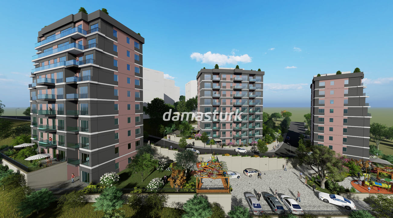Apartments for sale in Kağithane - Istanbul DS434 | damasturk Real Estate 08