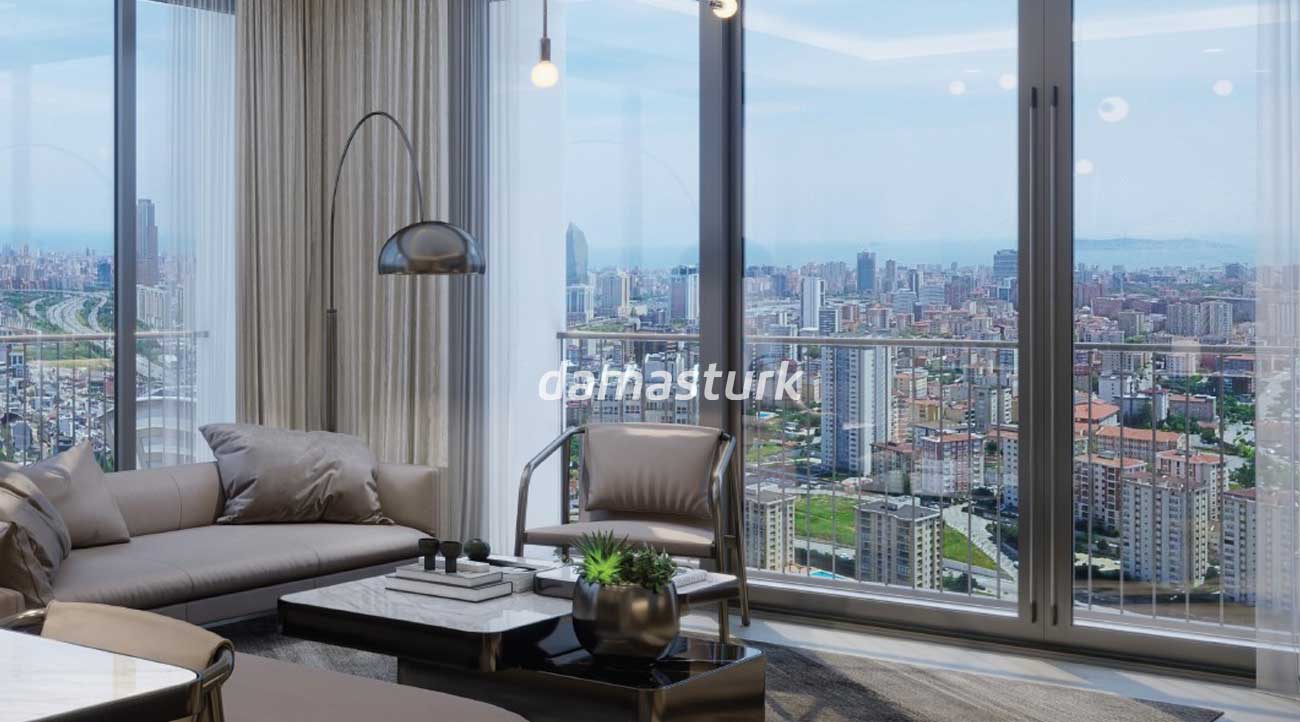 Luxury apartments for sale in Ataşehir - Istanbul DS718 | damasturk Real Estate 08