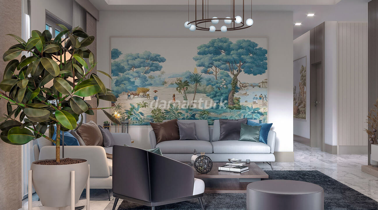 Smart Apartments for Sale in Antalya Turkey - Complex DN021 || damasturk Real Estate Company 09