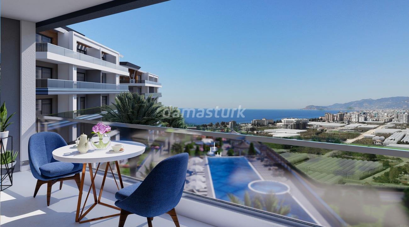 Apartments for sale in Antalya Turkey - complex DN023 || damasturk Real Estate Company 09