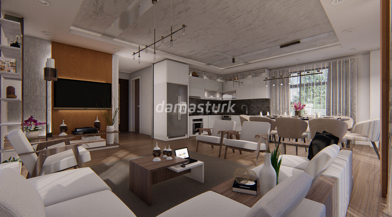 Villas  for sale in Antalya Turkey - complex DN051 || damasturk Real Estate Company 09