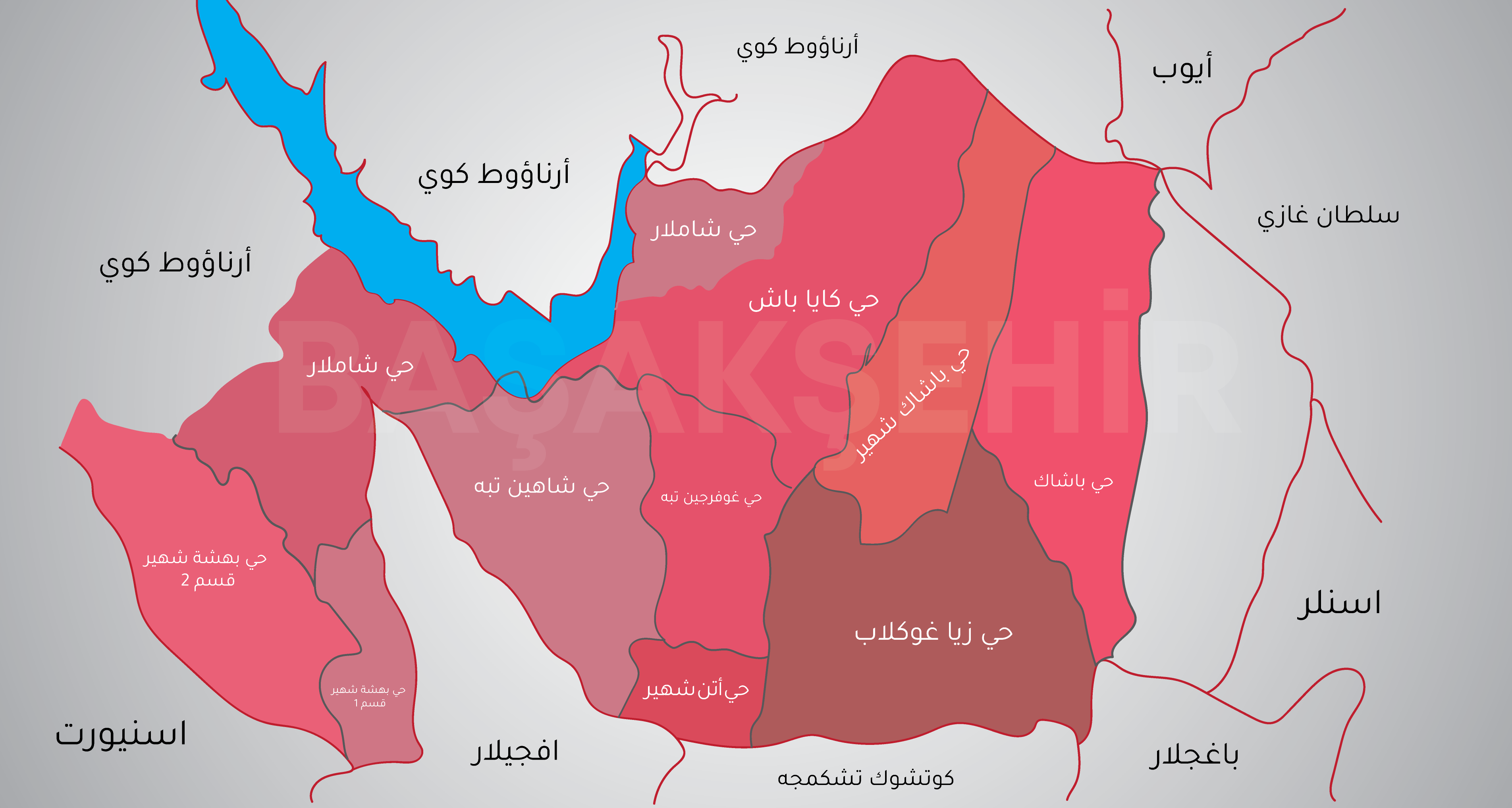 باشاک شهیر Map