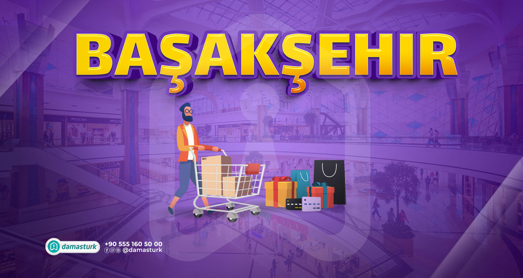 Centres commerciaux et galeries marchandes à Başakşehir 2021