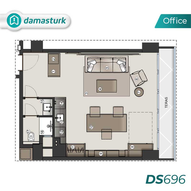 Properties for sale in Zeytinburnu - Istanbul DS696 | damasturk Real Estate 02