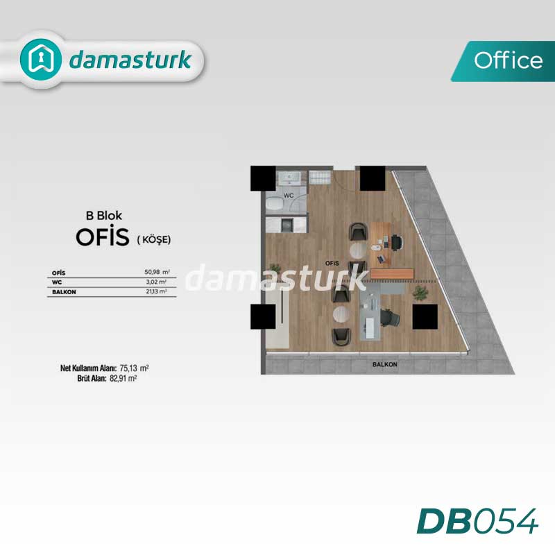Appartements à vendre à Nilüfer - Bursa DB054 | damasturk Immobilier 04