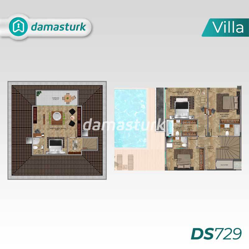Villas de luxe à vendre à Şile - Istanbul DS729 | damasturk Immobilier 02