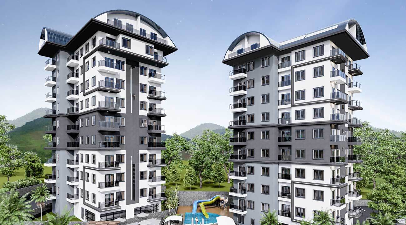 Apartments for sale in Alanya - Antalya DN111 | DAMAS TÜRK Real Estate 13