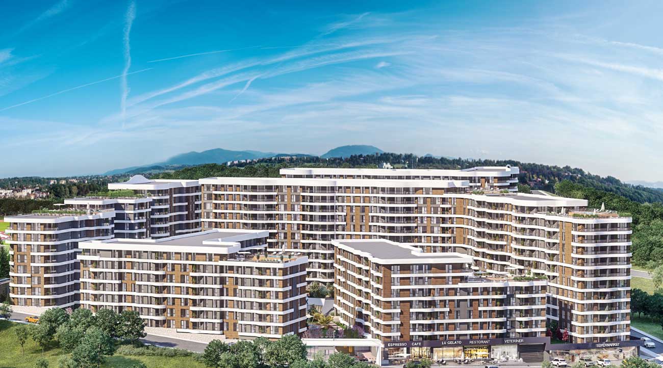 Apartments for sale in Pendik - Istanbul DS676 | damasturk Real Estate 10