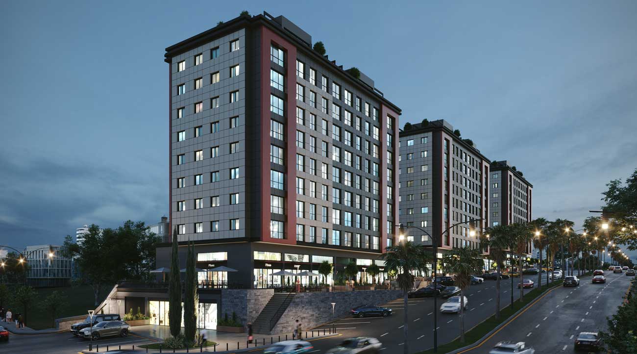 Apartments for sale in Beylikdüzü - Istanbul DS700 | damasturk Real Estate 08