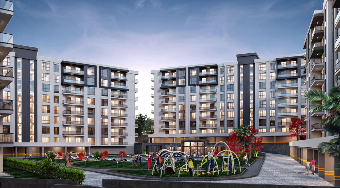 Apartments for sale in Bursa - Nilufer - DB041 || damasturk Real Estate 12