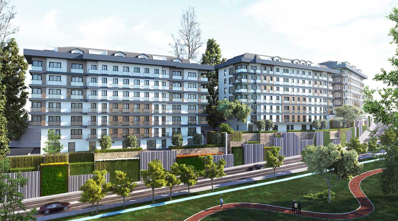 Apartments for sale in Üsküdar - Istanbul DS721 | damasturk Real Estate 11