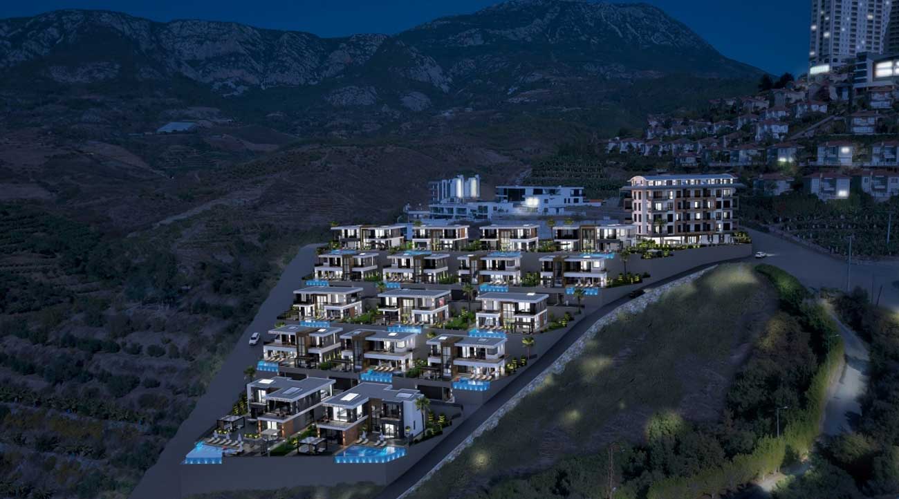 Villas for sale in Alanya - Antalya DN115 | DAMAS TÜRK Real Estate 15
