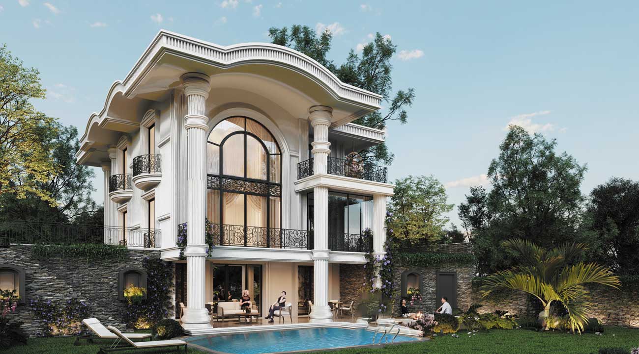 Villas de luxe à vendre à Bahçecik - Kocaeli DK030 | DAMAS TÜRK Immobilier 07