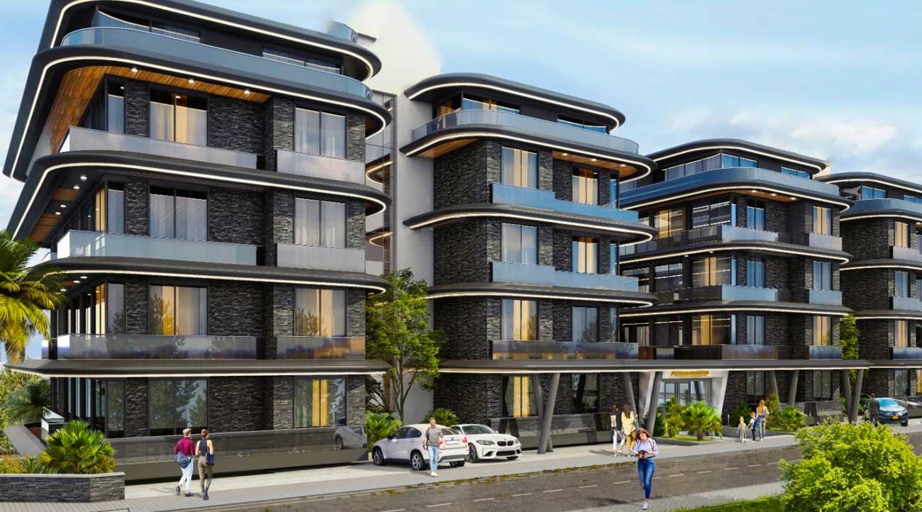 Luxury apartments for sale in Alanya - Antalya DN122 | damasturk Real Estate 07