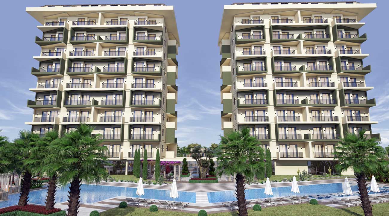 Appartements à vendre à Alanya - Antalya DN113 | damasturk Immobilier 10
