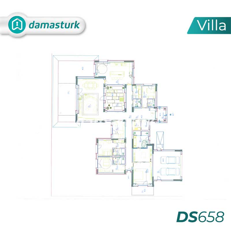 Real estate for sale in Büyükçekmece - Istanbul DS658 | damasturk Real Estate 01