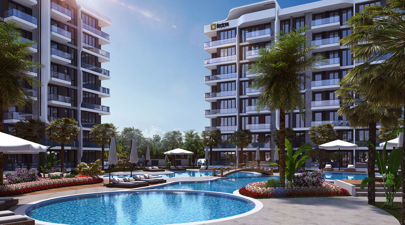 Appartements à vendre à Aksu - Antalya DN094 | DAMAS TÜRK Immobilier 14