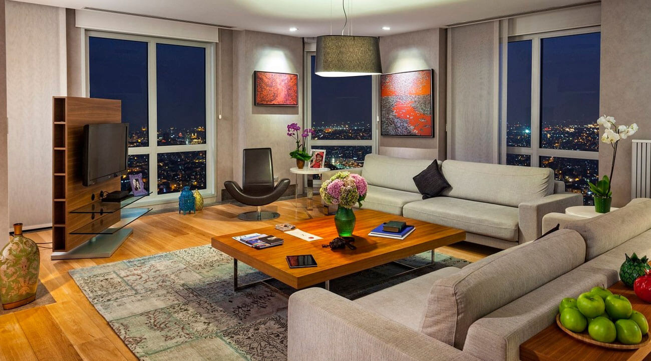 Apartments for sale in Şişli - Istanbul DS614 | damasturk Real Estate 19