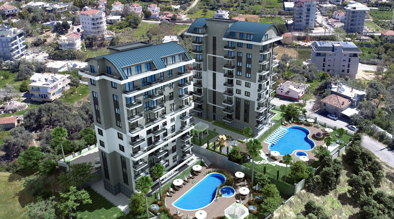 Appartements à vendre à Alanya - Antalya DN105 | DAMAS TÜRK Immobilier 13