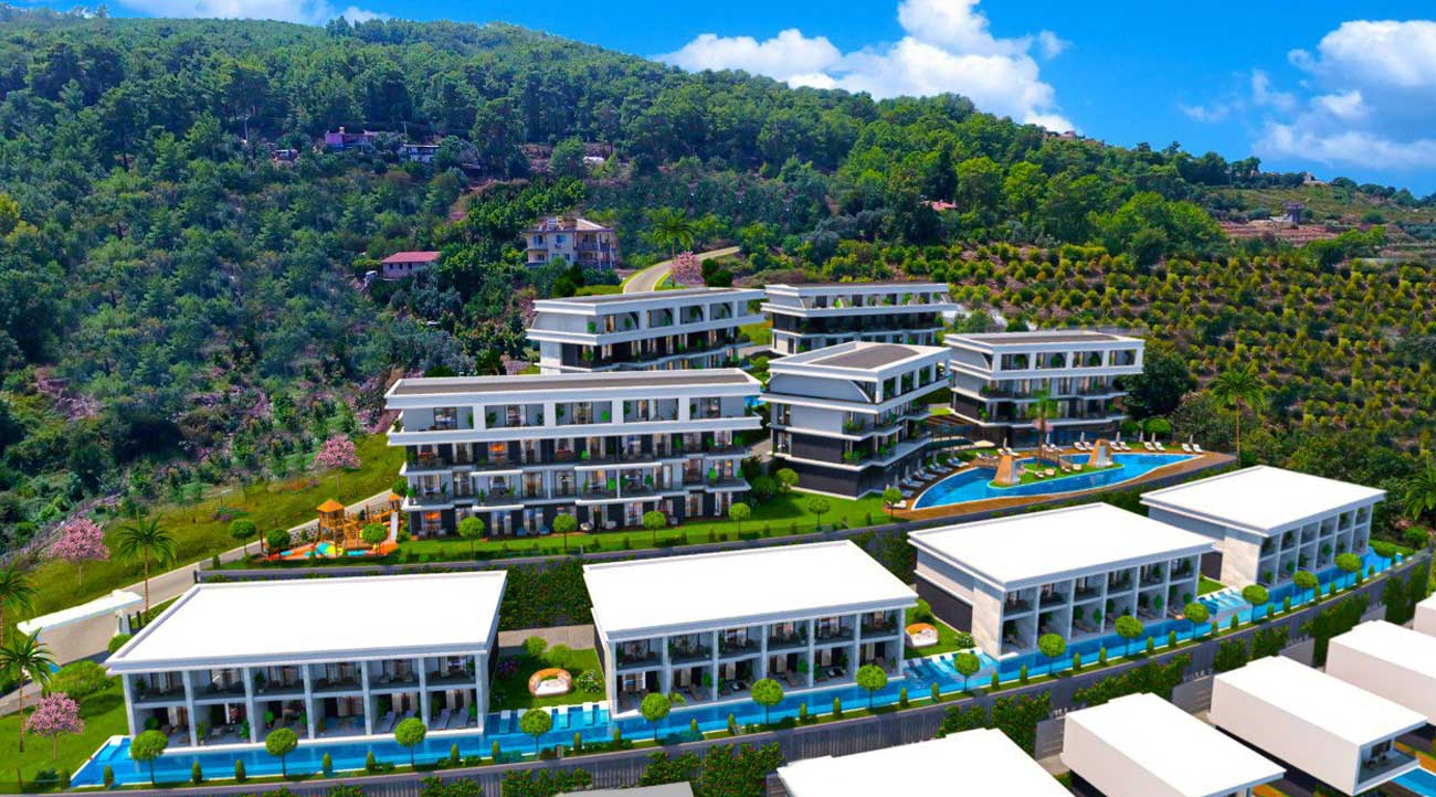 Immobilier de luxe à vendre à Alanya - Antalya DN121 | DAMAS TÜRK Immobilier 13